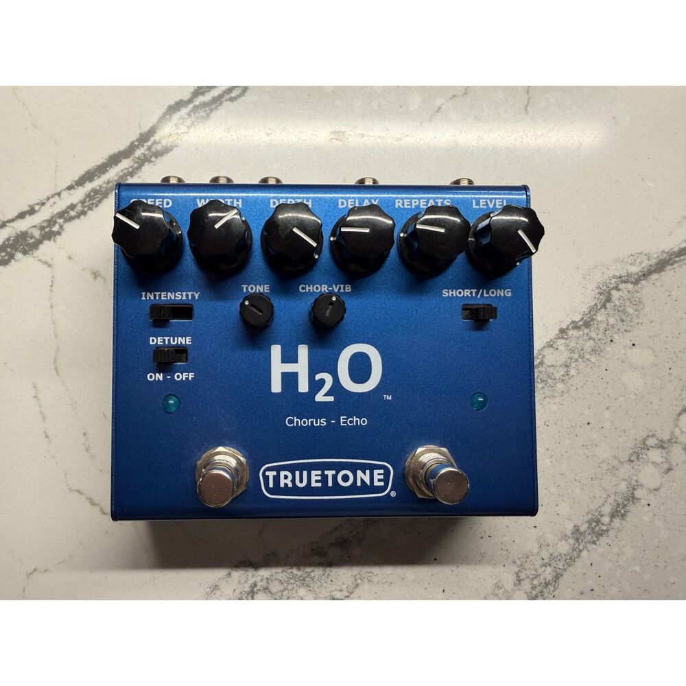 Truetone H2O Chorus Echo Pedal V1 Chorus Delay Tested Working